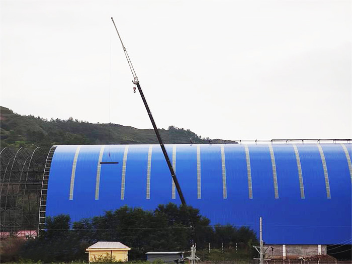 扬州煤棚网架工程